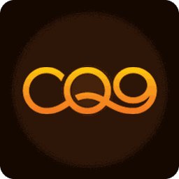 ภาพโลโก้ทางการของค่ายเกม CQ9 พื้นหลังเด่นชัด