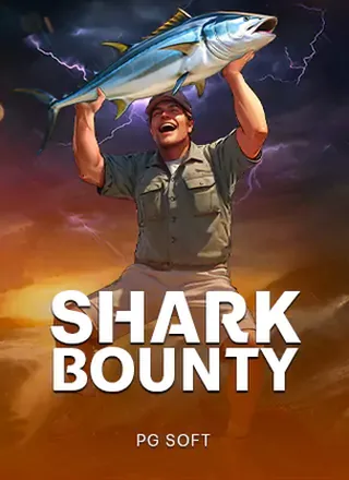 ภาพหน้าปกเกมยิงปลาใต้ทะเล Shark Bounty จาก PG Soft